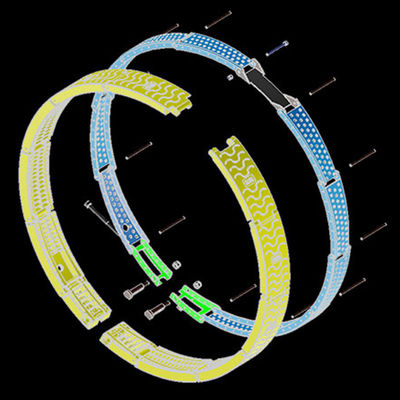 CE ISO 9001 Runflat Tire Systems tyre safety bands For Commercial Trucks